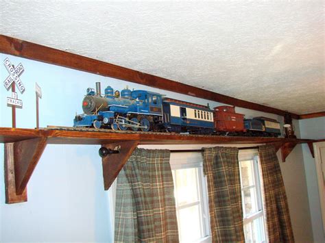 model train room decor